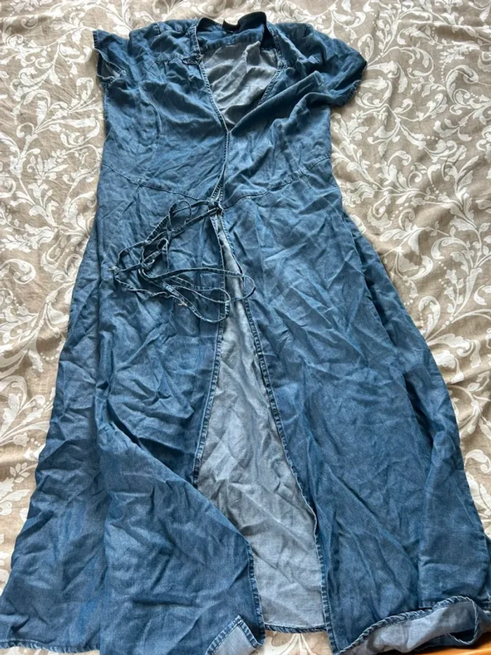 Robe longue bleu rainbow taille 38 - photo numéro 2