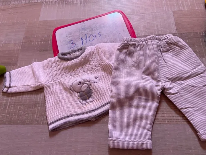 Ensemble pull pantalon bebe