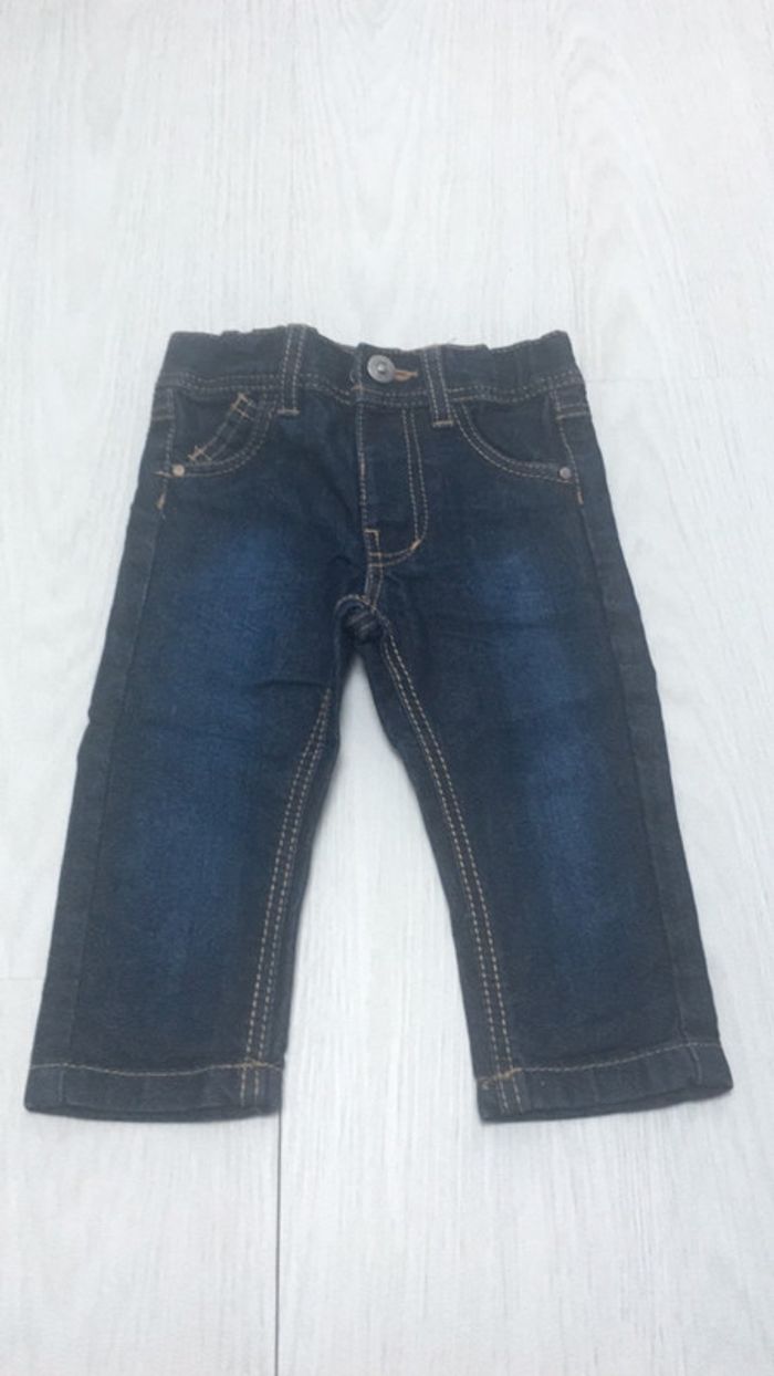 Jean bleu 6 mois pat et ripaton