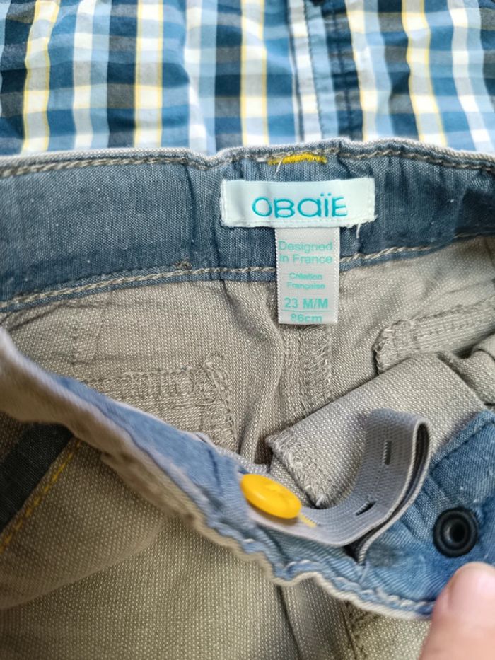 Pantalon léger et chemise manches longues 23 mois 86 cm - photo numéro 2