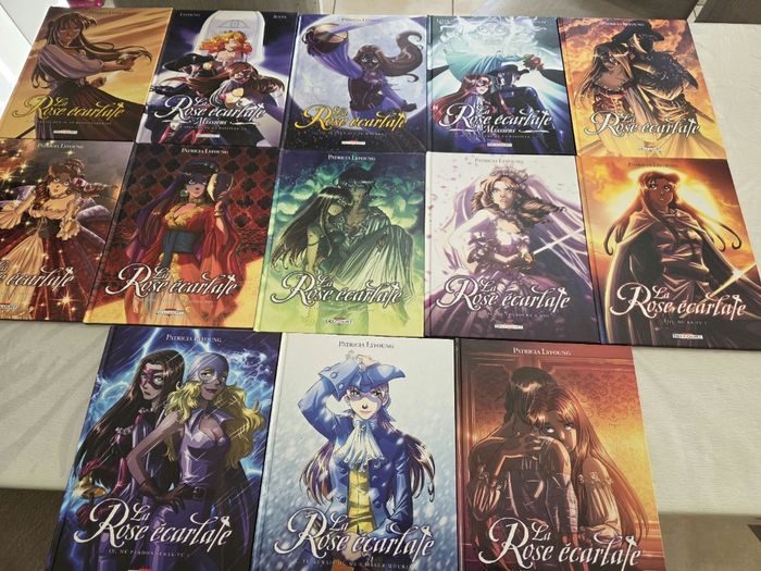 Lots de bd la rose écarlate