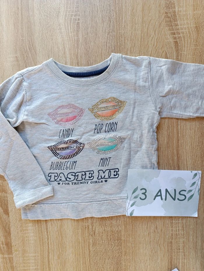 T-shirt manche longue 3ans
