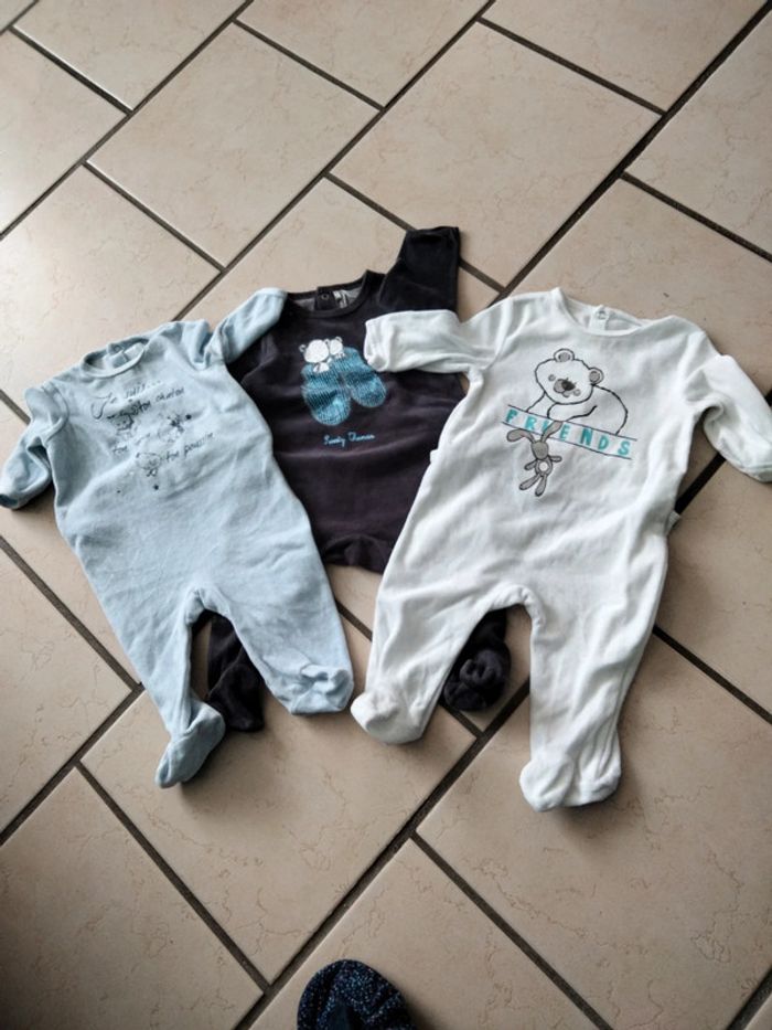 Lot de 3 pyjamas