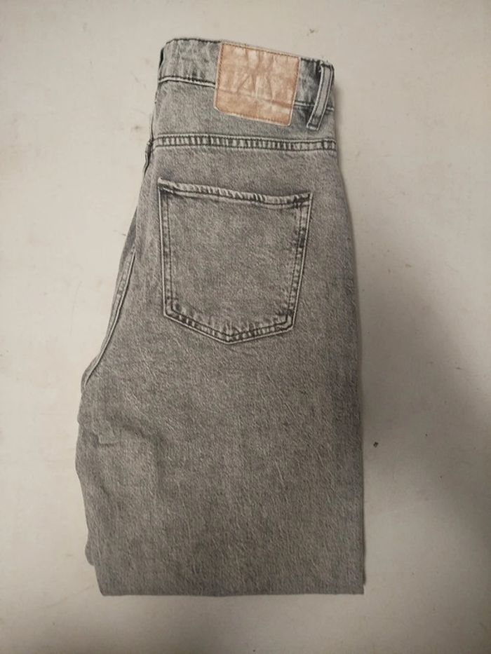 Jeans gris - Zara - Taille 38 - photo numéro 2