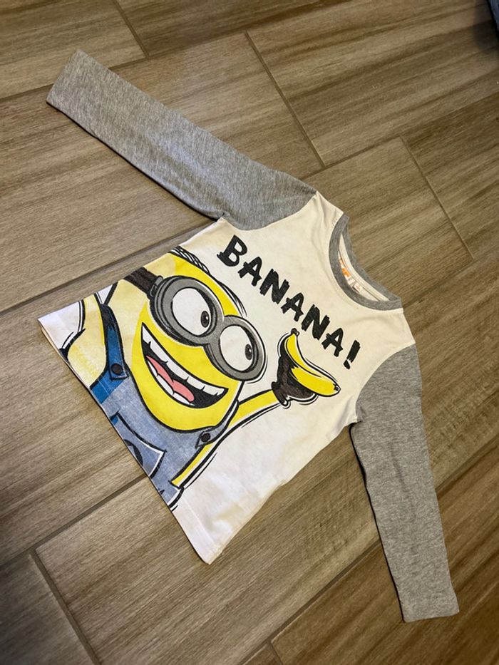 T-shirt manches longues, 36 mois, Minion