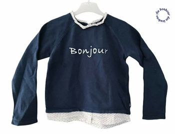 10 ans sweat bi matière Okaïdi