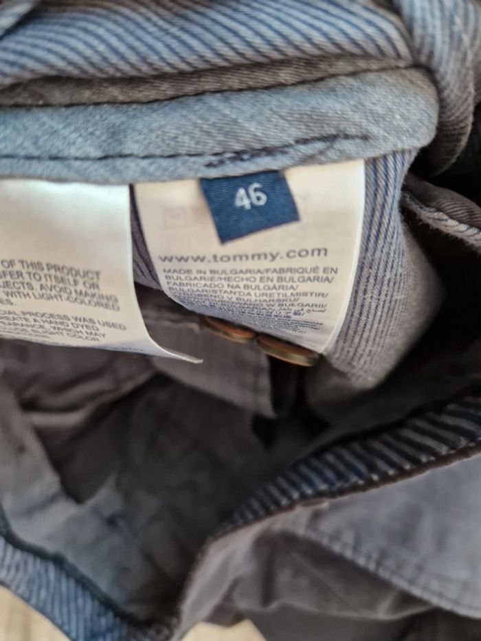 Pantalon chino bleu marine Tommy Hilfiger homme - photo numéro 4