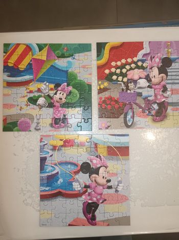3 puzzles 49 pièces 