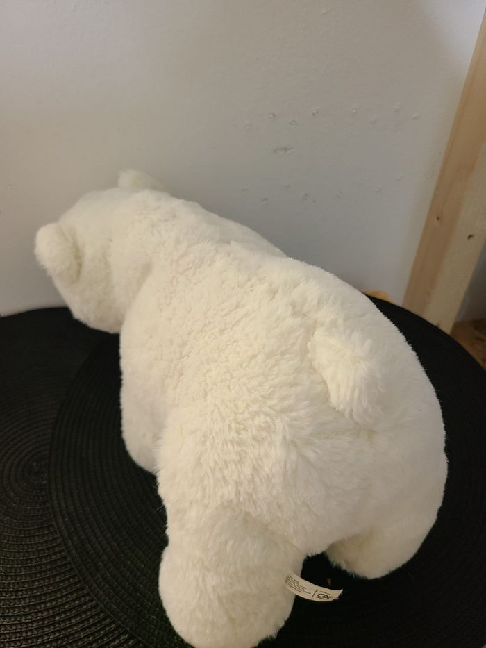 Peluche ours polaire blanc Logoprom CA CREDIT AGRICOLE - photo numéro 2