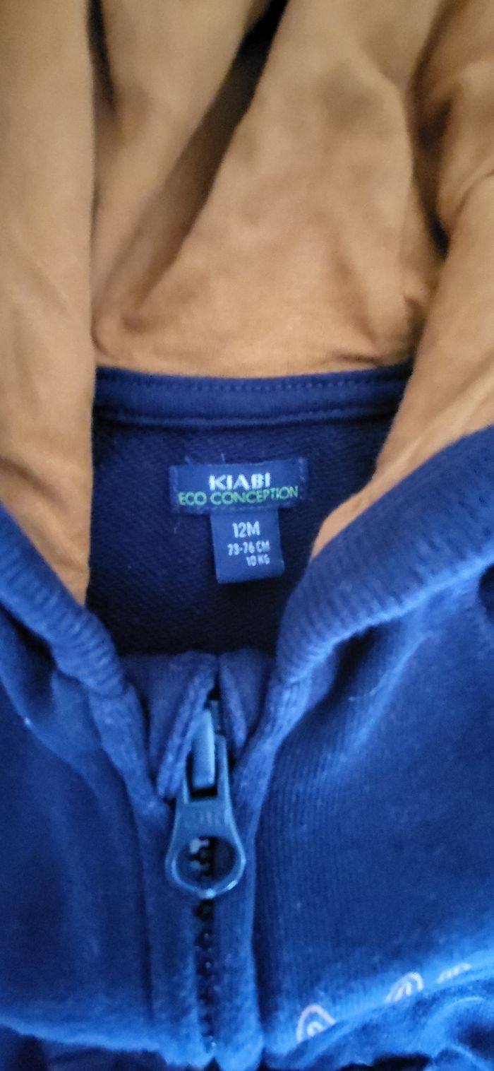 Gilet Kiabi bleu foncé - photo numéro 3