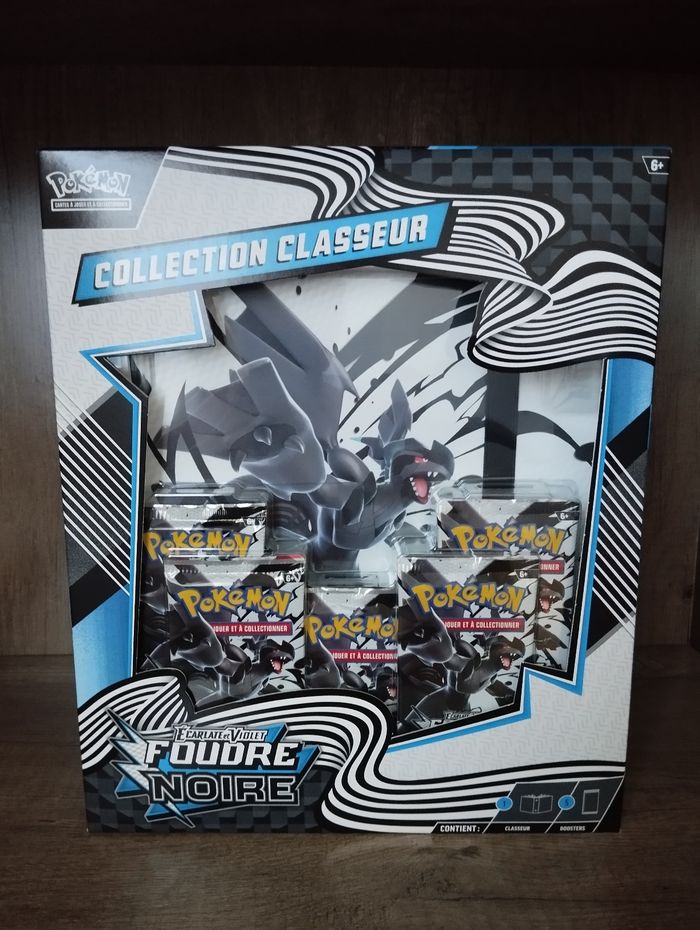 Pokémon collection classeur Foudre noire