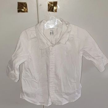 Lots de 2 Chemises manches longues bebe