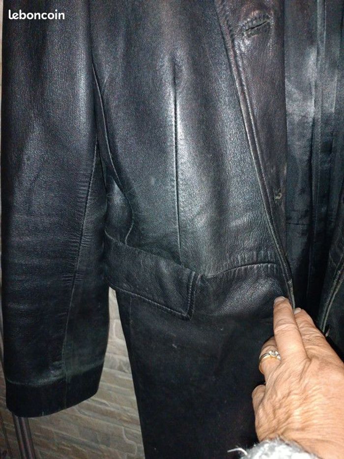 Manteau cuir agneau Foreside 42 - photo numéro 3