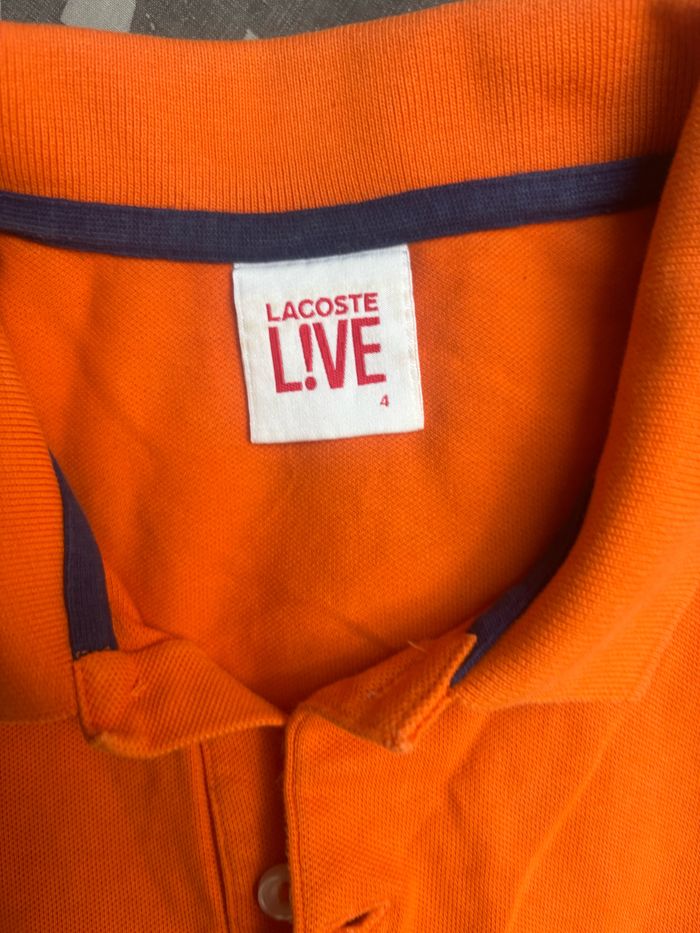 Polo Lacoste taille S - photo numéro 4