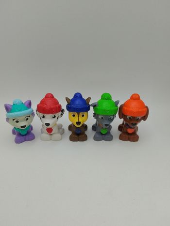 5 figurines Pat patrouille