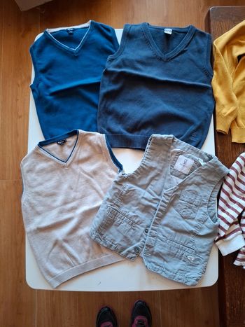 Lot de 4 puls dans manche