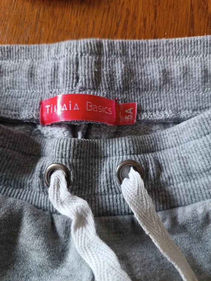 Jogging molleton gris Tissaia 5A - photo numéro 3