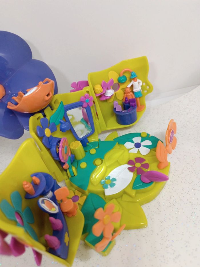 Fée fairy boutique blossom Polly pocket fleur flower mini small micro doll figurine licorne unicorn - photo numéro 11