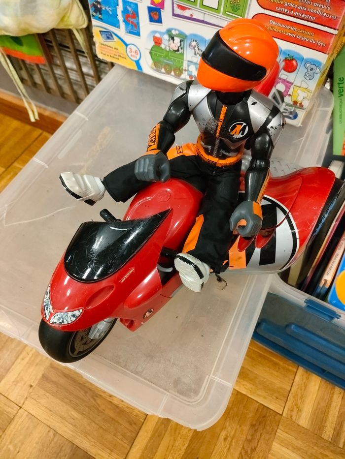 Lot Moto et sa figurine action man - photo numéro 2