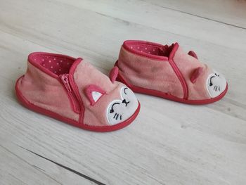 Chaussons fille roses pointure 26