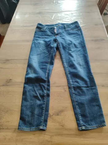 Jean skinny Dsquared2 bleu - Taille 38