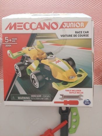 Meccano junior voiture de course