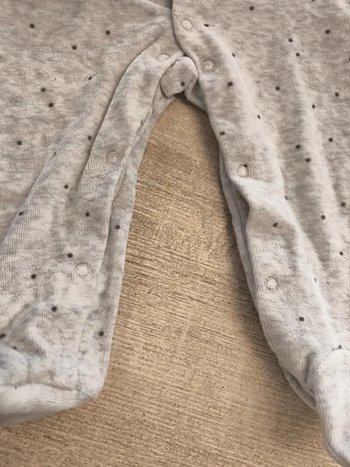 Pyjama hiver garçon 9 mois Chocolatine - photo numéro 3