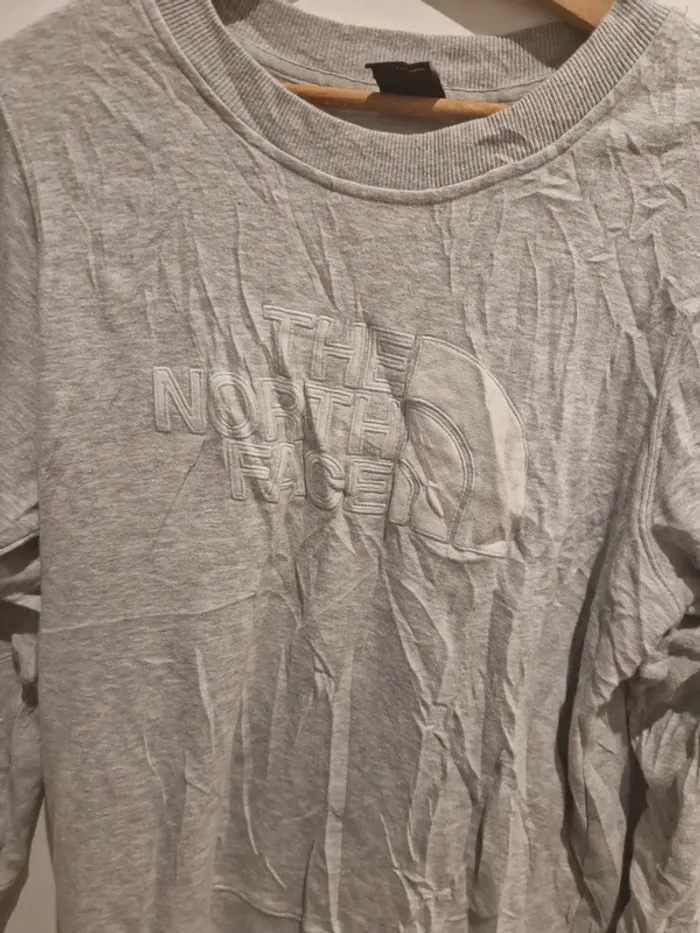 Sweat the north face taille L gris très bon état - photo numéro 2