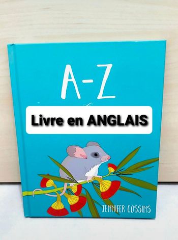 📚 Livre en anglais : A - Z of Australian animals + poster