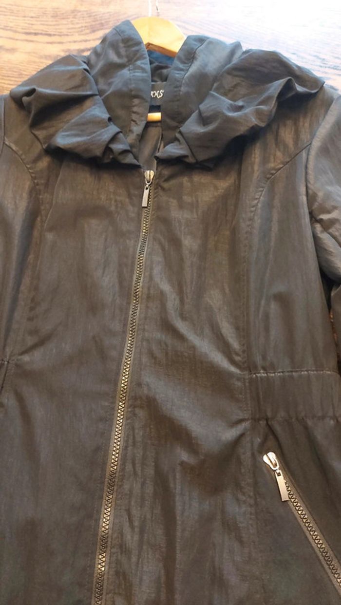 Trench Franstyle noir  t 2 (t 40)petit prix - photo numéro 6