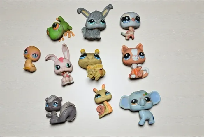 🐾 Lot de 10 Petshops - Figurines originales LPS 🐾