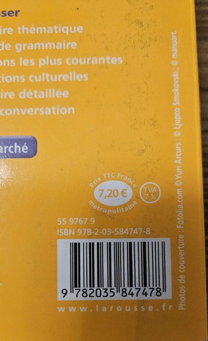 Dictionnaire Espagnol Larousse – Français/Espagnol – Format poche - photo numéro 3