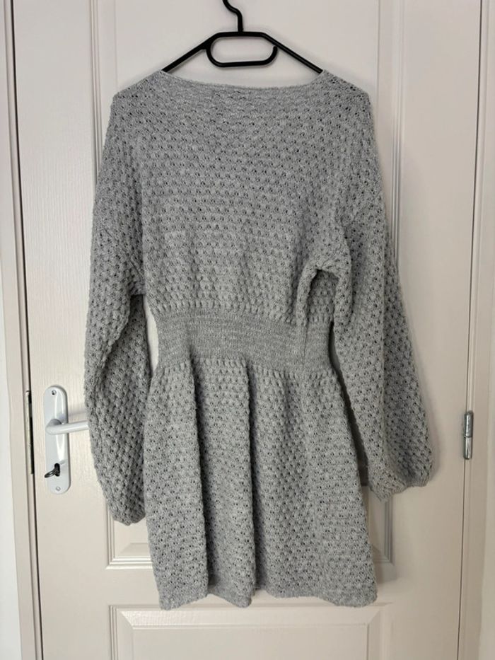 Robe laine grise shein S - photo numéro 2