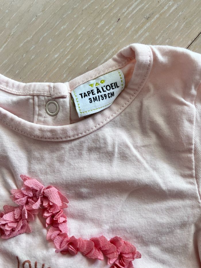 Ensemble rose TAO + kiabi 3M - photo numéro 2