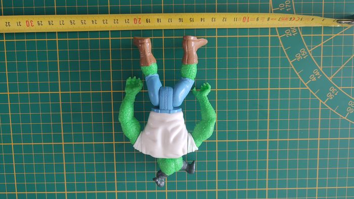 Jouet ancien vintage dans l'état Figurine Chair de Poule Le Monstre Hasbro #SP - photo numéro 2