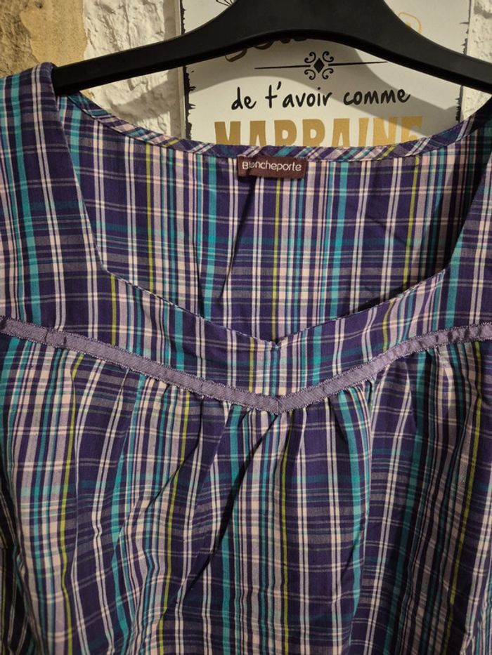 Magnifique blouse sans manches estivale Blancheporte taille 48 - photo numéro 4