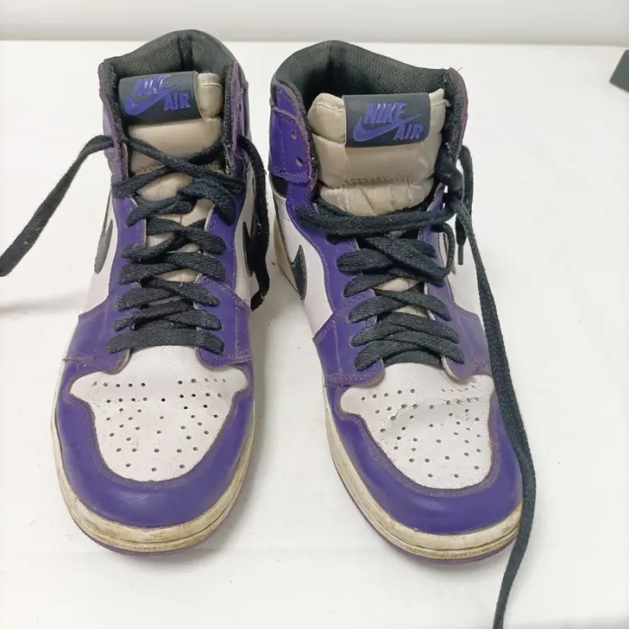 Baskets Nike Air Jordan rares violettes bleues sport pointure 40