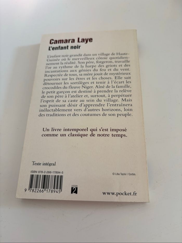 Livre L’enfant noir de Camara Laye - photo numéro 2