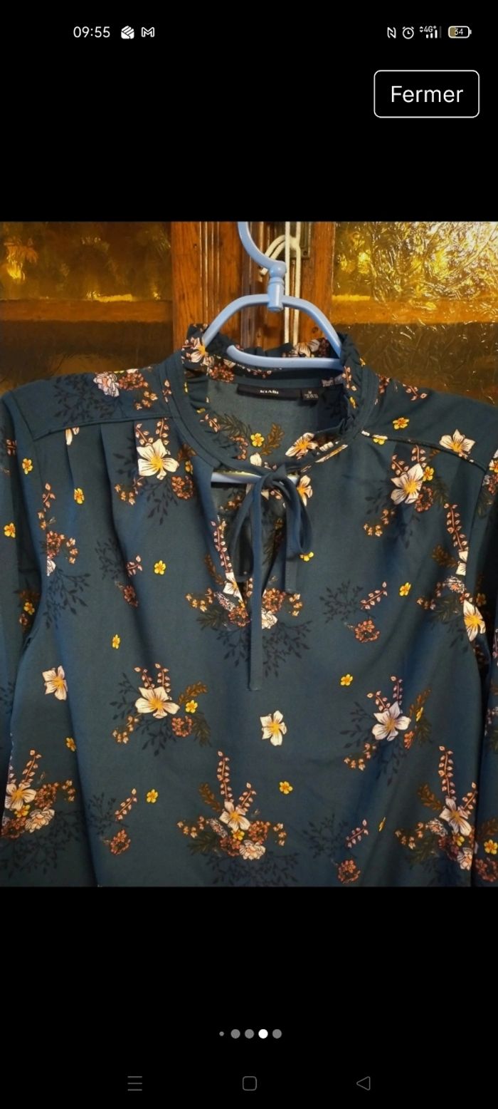 Blouse fleurie Kiabi - photo numéro 2