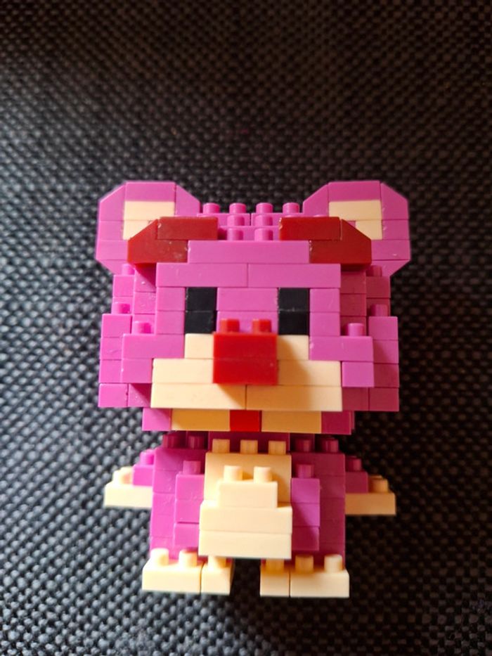 Mini lego nounours rose