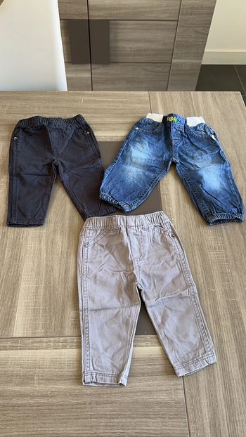 Lot pantalons