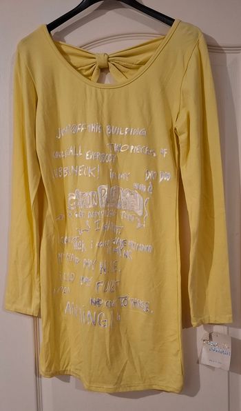 tunique jaune