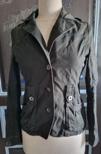 Veste noir taille 2 (36-38)