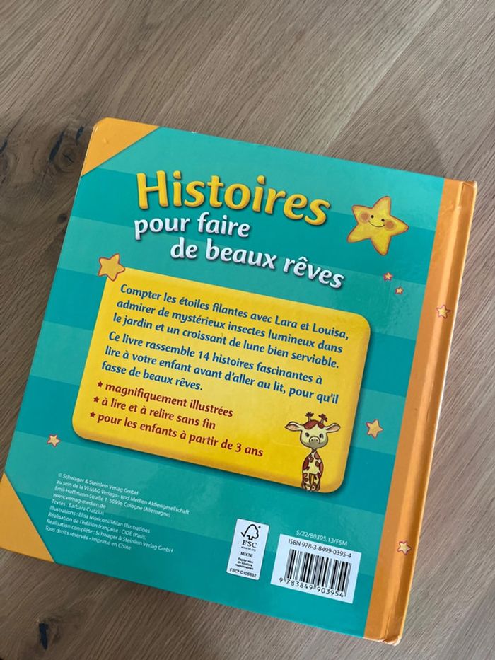 Livre « Histoires pour faire de beaux rêves » - photo numéro 5
