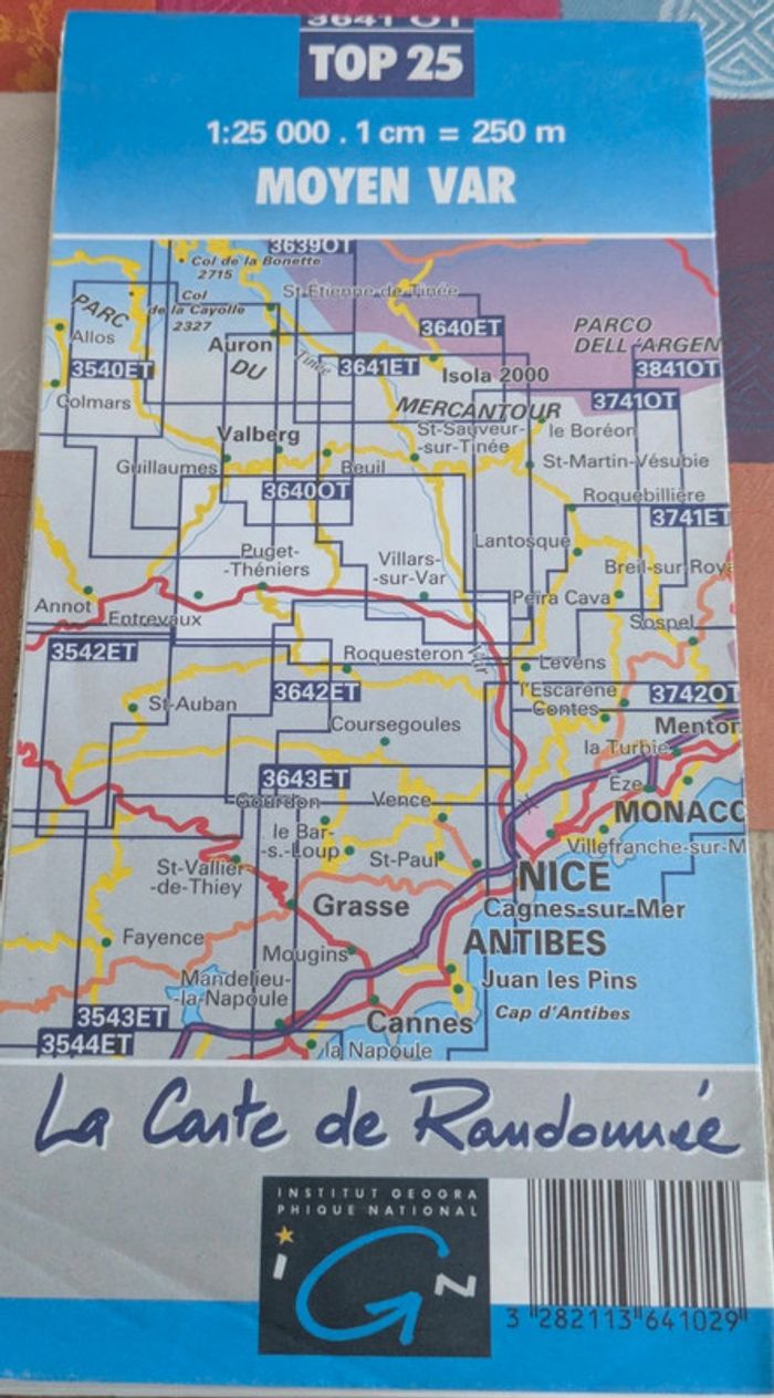 Carte moyen var - photo numéro 2