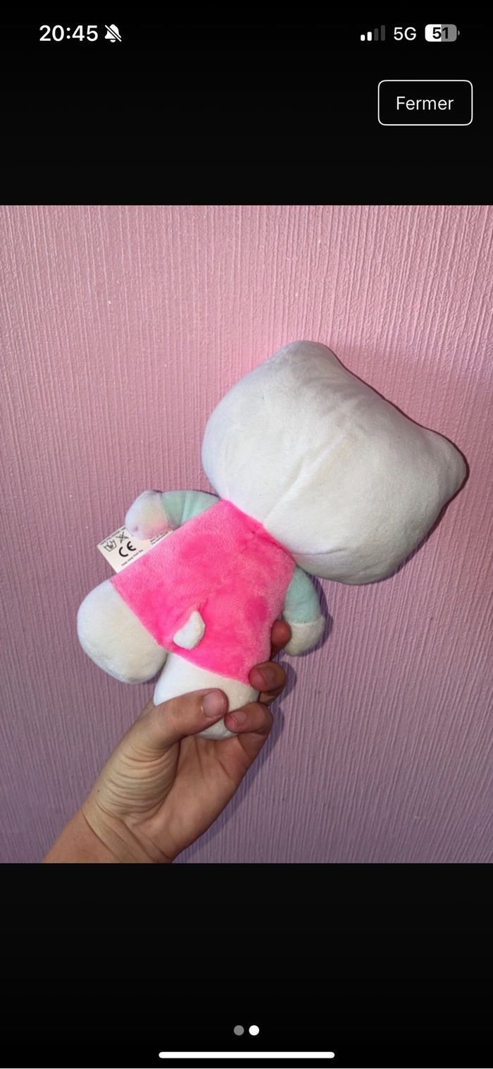 Peluche hello kitty - photo numéro 2