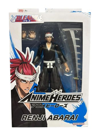Figurine Anime Heroes Bleach Renji Abarai Bandai neuf