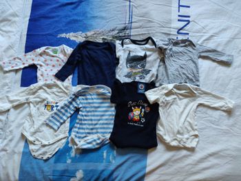 Lot de bodies garçon 3 mois