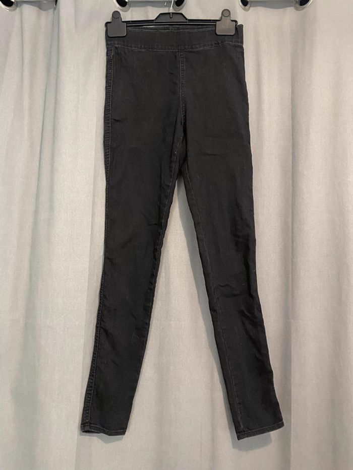 Pantalon slim noir
