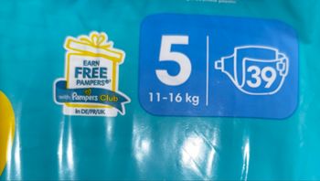 Trio-Pack De 117 Couches Pampers  Baby-Dry Neuf Dans L’emballage.